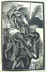 Kubišta - FRANTIŠEK KUBIŠTA: BOHUMIL KUBIŠTA. - Grafická příloha: Prosba; dřevoryt 24;5 x 15;5. PRODÁNO/SOLD