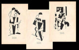 Teige & Mrkvička - DELLUC; LOUIS: CHARLIE CHAPLIN. - 1924. Lidová knihovna Aventina sv. 7. Obálka TEIGE & MRKVIČKA.