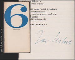 Skácel, Mikulášek, Seifert ad. - NÁVRATY. - 1964. S podpisy 6 autorů.