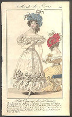 Modes de Paris, ručně kolorovaná rytina, no. 605 - 1.pol. 19. st.