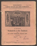 SCHWEIGSTILL, BOHUMIL: KAŠPÁREK A OBR ŤULULUM ANEB JAK SNĚDL KAŠPÁREK VTIPNOU KAŠI. - 1931. Storchovo loutkové divadlo. /loutkové divadlo/