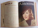 KINOREVUE. - VI. Ročník. 1939 - 1940. Ilustrovaný filmový týdeník.