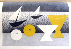 Zrzavý - DÍLO JANA ZRZAVÉHO 1906-1940. - 1941. 2 litografie. Zátiší s vázami; loděmi a jablky; signováno; 180x250 a lito na obálce. PRODÁNO