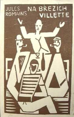 1920. Obálka (lino) JOSEF ČAPEK. /jc/