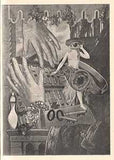 Teige - NEZVAL; VÍTĚZSLAV: PRAHA S PRSTY DEŠTĚ. - 1936; 1. vyd.; koláže; obálka a typo KAREL TEIGE.