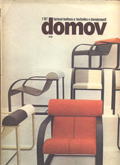 DOMOV - BYTOVÁ KULTURA A TECHNIKA V DOMÁCNOSTI. - kompletní ročník, 1987.