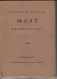 NEZVAL; VÍTĚZSLAV: MOST. - 1922. 1. vyd. First edition. /q/