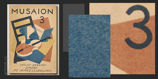 NEBESKÝ; VÁCLAV: UMĚNÍ PO IMPRESSIONISMU. - 1923. Musaion III. Obálka litografie Rudolf KREMLIČKA.