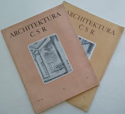 ARCHITEKTURA ČSR. - 1954. /architektura/