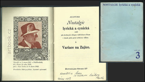 Josef A. Winn - ALCANTARA. Nostalgie lyrická a cynická, - New York, 1983.