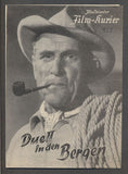 DUELL IN DEN BERGEN. - 1951. Illustrierter Film-Kurier.