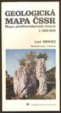 GEOLOGICKÁ MAPA ČSSR - LIST BRNO. - 1989.