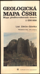 GEOLOGICKÁ MAPA ČSSR - LIST DĚČÍN - GÖRLITZ. - 1990.