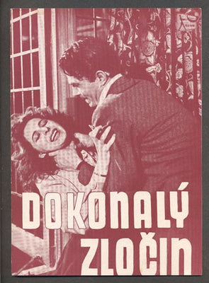DOKONALÝ ZLOČIN. - Filmový program. 1947.