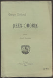 EEKHOUD, GEORGES: KEES DOORIK. - 1899.