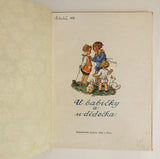 Fischerová-Kvěchová - U BABIČKY A DĚDEČKA. - (1938).