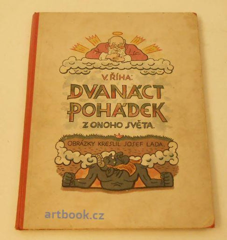 Lada - ŘÍHA, VÁCLAV: DVANÁCT POHÁDEK Z ONOHO SVĚTA.  - (1921).