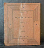 MALLARMÉ, STÉPHANE: ANEKDOTY ČILI BÁSNĚ PRÓSOU. - Moderní revue, 1915.