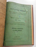 Fr. Vymazal. SLOVANSKÁ POEZIE. Velkoruská, Maloruská, Polská. - 1874,1878.