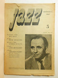 JAZZ. List věnovaný jazzu a moderní hudbě. ved. red. E. Uggé. Odp. red.P. L. Dorůžka.  - 1947/48.