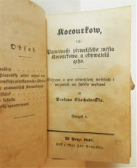 Chocholoušek, Prokop: Kocourkov, čili, Pamětnosti převelikého města Kocourkova a obyvatelů jeho. 1847-1848.