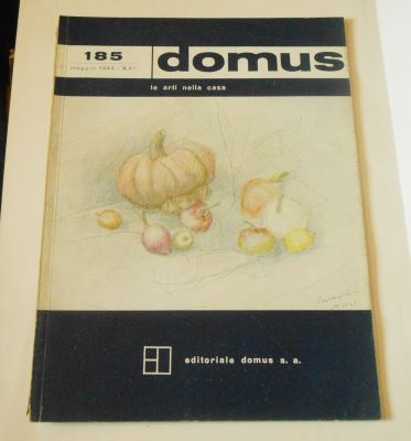 DOMUS- LE ARTI NELLA CASA. - 185. / 1943.