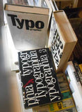 HLAVSA; ODŘICH: TYPOGRAPHIA. 1; 2; 3.  / 1976-1986. Komplet 3 díly.