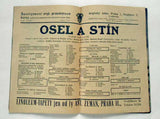 VOSKOVEC a WERICH: OSEL A STÍN. - (13. říjen, 1933). Divadelní program.