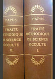 Papus. Traite Methodique de Science Occulte. 2 Lettre-Preface de Ad. Franck. - (1928).