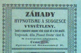 Sezemský, Karel. Hypnotismus a suggesce. - 1919.
