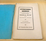 Sezemský, Karel. Hypnotismus a suggesce. - 1919.