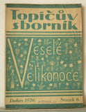 JOSEF ČAPEK / Topičův sborník. 1925-1926.