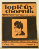 JOSEF ČAPEK / Topičův sborník. 1925-1926.