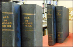 BLAVATSKY, H. P.: Die Entschleierte Isis. - (1922).