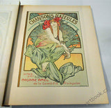 ALFONS MUCHA. - Chanson d' Aïeules. (1897).  / originální litografie.