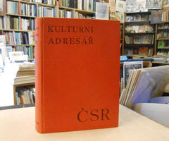 DOLENSKÝ; ANTONÍN: KULTURNÍ ADRESÁŘ ČSR. - 1934.