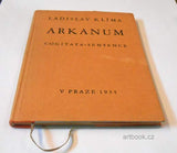 KLÍMA, LADISLAV: ARKANUM. Cogitata. Sentence. - 1934.
