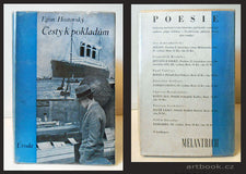 HOSTOVSKÝ; EGON: CESTY K POKLADŮM. - 1934. 1. vydání. Fotomontážní obálka TOYEN.