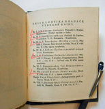 TŘETÍ ROČENKA LUDVÍKA BRADÁČE BIBLIOFILA. 1919. - VÁCHAL; KONŮPEK; T. F. ŠIMON; BRUNNER; KOBLIHA; Procházka; Krecar; Jesenská.