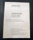 "SKUPINA RA" CSEHSZLOVÁK SZÜRREALISTÁK. - Európai Iskola. XX. Kiállítása, 1947.