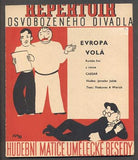 Hoffmeister - JEŽEK, JAROSLAV:  EVROPA VOLÁ. - 1932. Slova Voskovec a Werich. Osvobozené divadlo.
