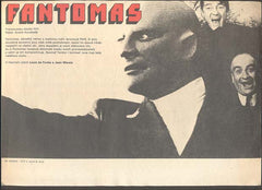 FANTOMAS. - 1964. Jean Marais. Louis de Funes.