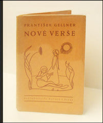 GELLNER, FRANTIŠEK: NOVÉ VERŠE. - 1. vyd. 1919.