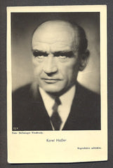 HAŠLER, KAREL. - Foto Ströminger.