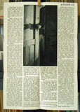 VÁCLAV HAVEL: ZTÍŽENÁ MOŽNOST SOUSTŘEDĚNÍ. - program, plakát, typo LIBOR FÁRA. 1968.