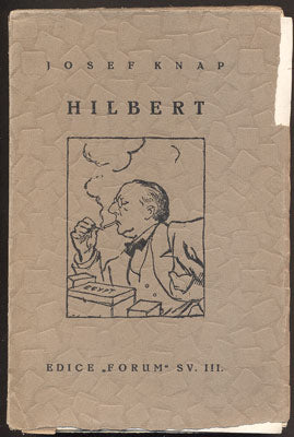 KNAP, JOSEF: HILBERT - PŘÍPAD ČESKÉ DRAMATIKY.- 1926.