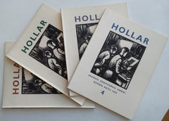 HOLLAR. SBORNÍK GRAFICKÉHO UMĚNÍ. - 1955. Ročník XXVII. sv. 1-4. /60/