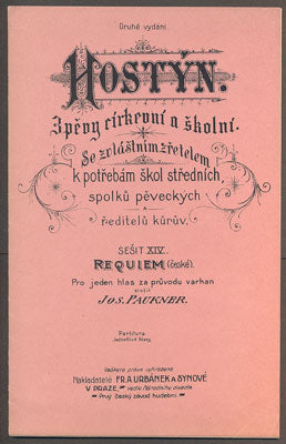 PAUKNER, JOS.: HOSTÝN.