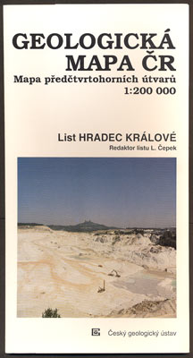 GEOLOGICKÁ MAPA ČSSR - LIST HRADEC KRÁLOVÉ. - 1996.