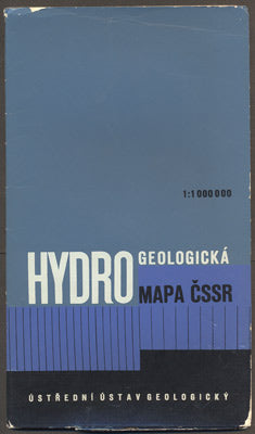 HYDROGEOLOGICKÁ MAPA ČSSR. - 1968.